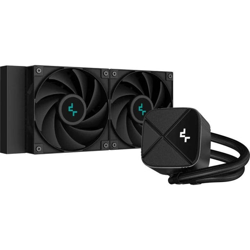 Deepcool LS520S Dark 240mm All Black Water Cooler 2x 120mm PWM High Performance - AMD SoC