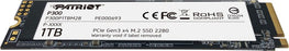 Patriot Memory SSD P300 M2 PCIe 30 NVME Phison 1TB - hard drive - NVME - 1000 GB - M2