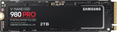 Samsung 980 Pro NVME M2 SSD - 2TB locked - M2 2280 - buffer 512 MB - 256-bit-Aes - TCG Encryption (MZ-V8P2T0BW)