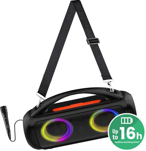 Media-Tech MT3184 - portable karaoke loudspeaker. Bluetooth 53. 1200W