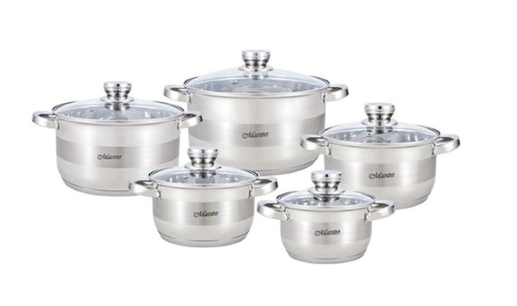 Maestro MR-2220 a set pots with 10 elements (MR-2220)