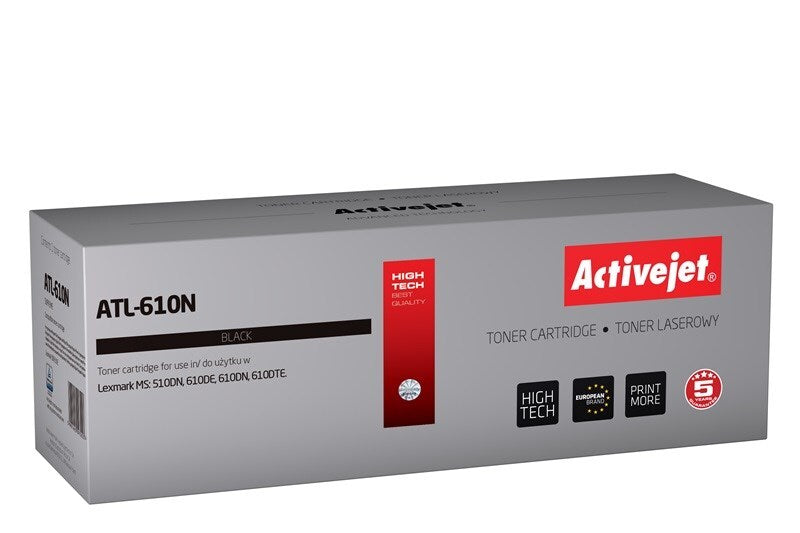 Activejet ATL-610N Toner for LEXMARK printer replacement for Lexmark 50f2U00 SUPREME 20000 Pages black