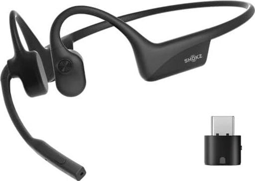 Shokz OpenComm2 UC USB-C Dongle bone sound headset black