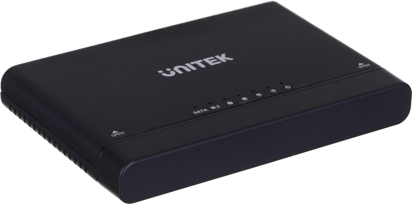 Unitek S1222A Cable Gender Channel USB 32 SATA 2.53.5 '  M2 PCIENVME black (S1222A)