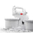 SMAPP 2-bowl hand blender white