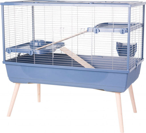 Zolux neolife 100 rabbit cage blue    blue one size