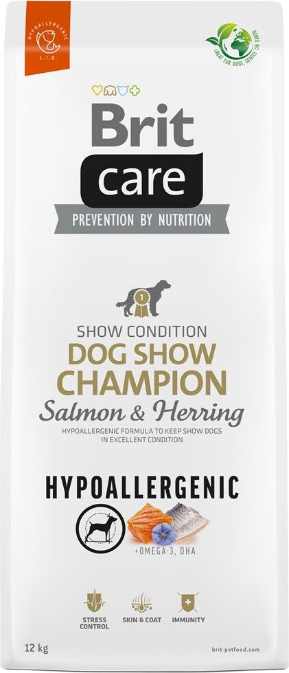 Brit Care Dog Hypoallergenic Dog Show Champion variants 12 kg
