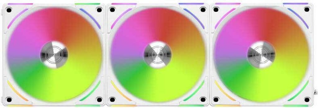 Lian Li Uni Fan AL120 V2 ARGB PWM fan. 3 Series Pack Includ