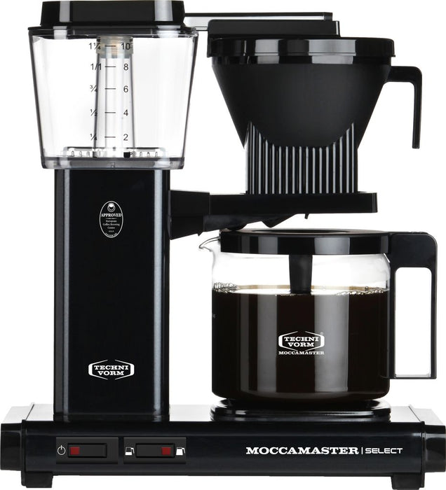 Moccamaster KBG Select coffee machine black. 4-10 cups