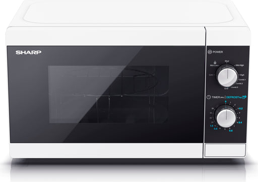 Sharp YC-MG01E-W microwave worktop grill microwave 20 L 800 W black - white (YC-MG01E-W)