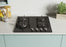 Candy CDK6GF4WEKB gas stove 595 cm 4 burners silver    silver one size