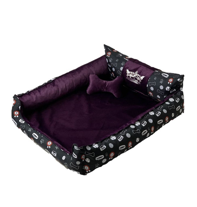 Gogift Lair Krone Lila XXL 110 x 90 x 18 cm