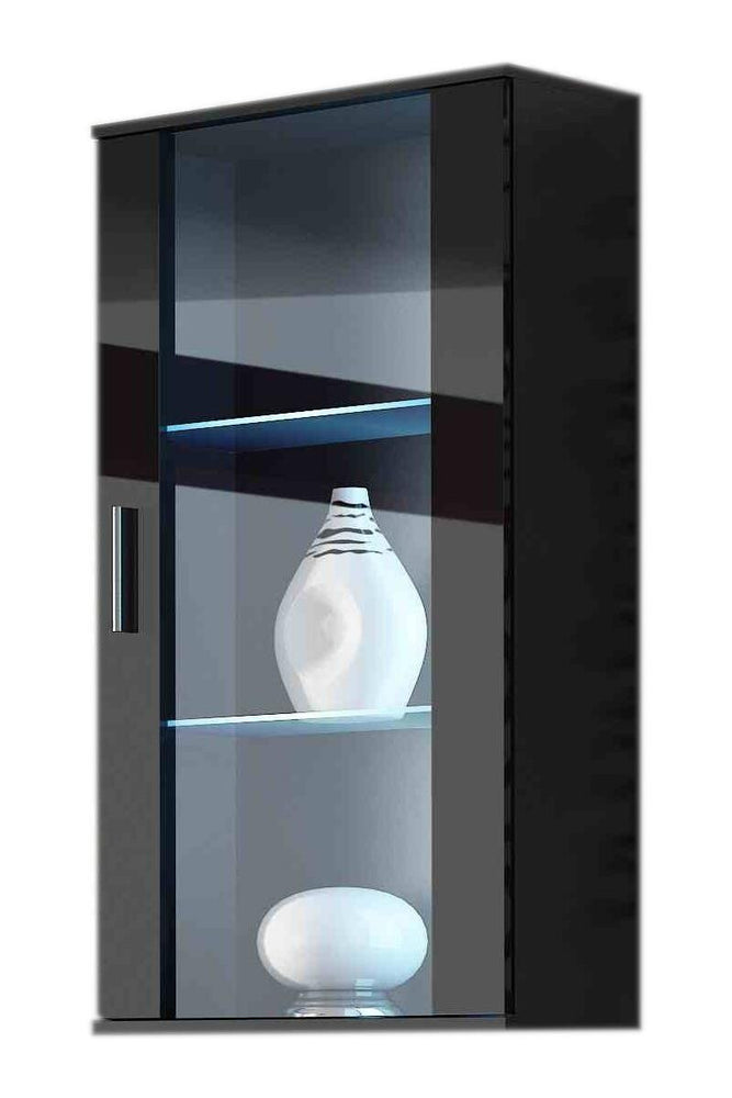 Soho hanging showcase black    black shine