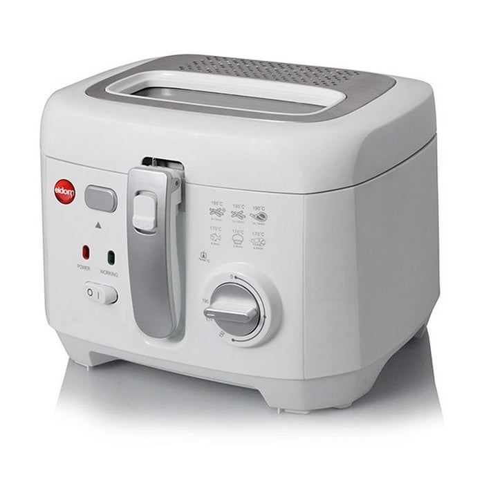 Hot air fryer eldom fret white gray 1800 W 2.5 L