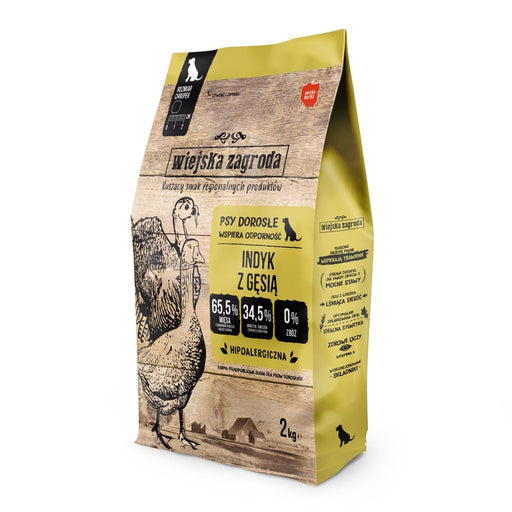 Wiejska Zagroda dog dry food turkey with goose 9kg