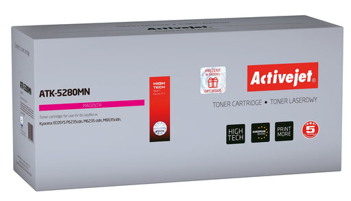 Activejet Kyocera TK-5280M compatible ink cartridge      One size