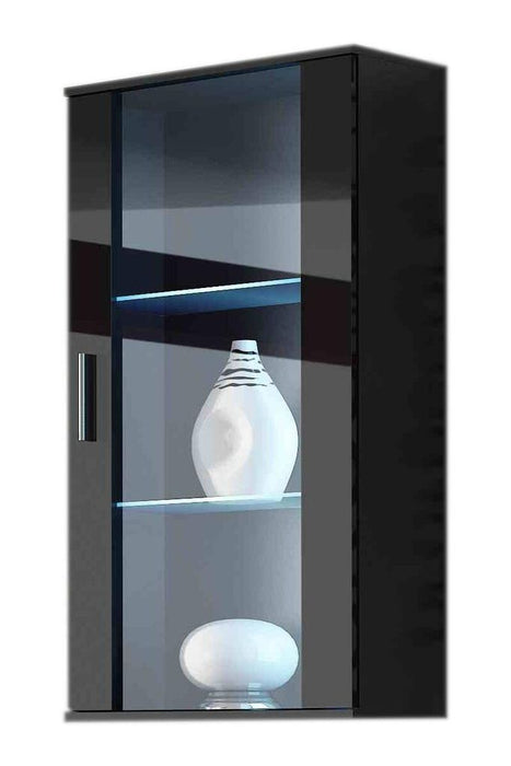 Soho hanging showcase black    black shine