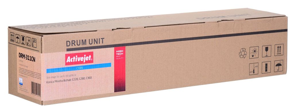 Activejet DRM-31cn drum (replacement for konica minolta DR-311C supreme 100000 pages cyan)