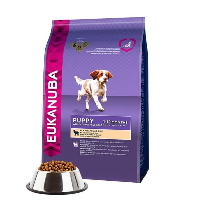 Eukanuba Puppy \\u0026 Junior Reich to Lamb \\u0026 Rice 12kg