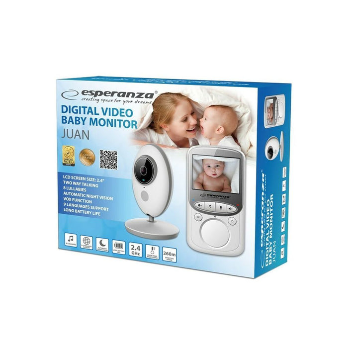 Esperanza - baby monitor with 2.4-inch LCD screen