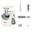 Zelmer ZMM9801B meat grinder 2200 W stainless steel. White