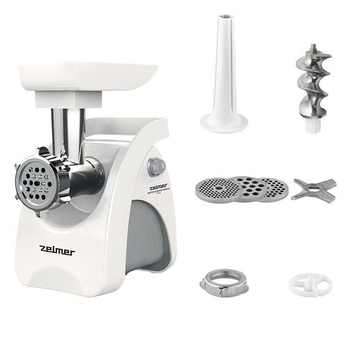 Zelmer ZMM9801B meat grinder 2200 W stainless steel. White