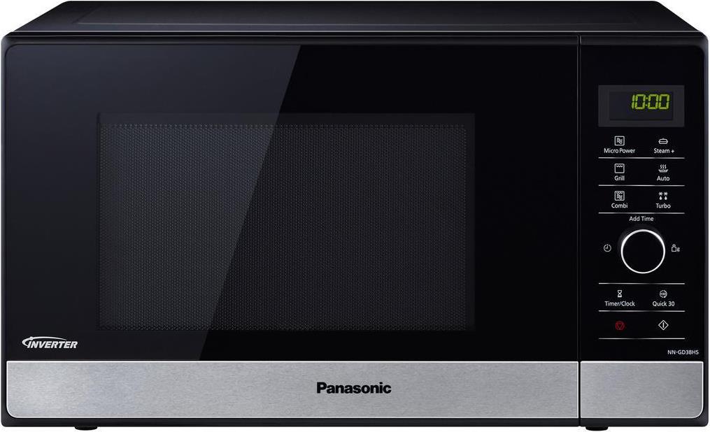 Panasonic microwave with grill black
