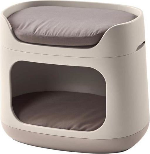Curver 221088 dog house. 95 x 99 99 cm. Gray. Color gray