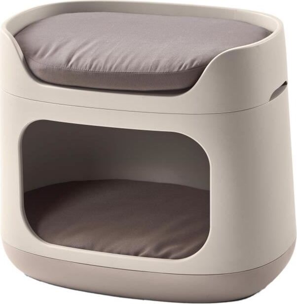 Curver 221088 dog house. 95 x 99 99 cm. Gray. Color gray