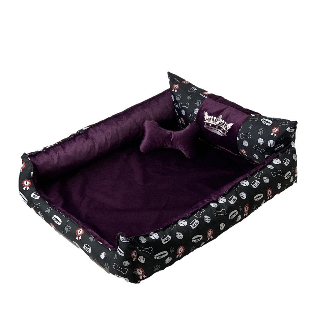 Gogift Lair Krone Lila XXL 110 x 90 x 18 cm