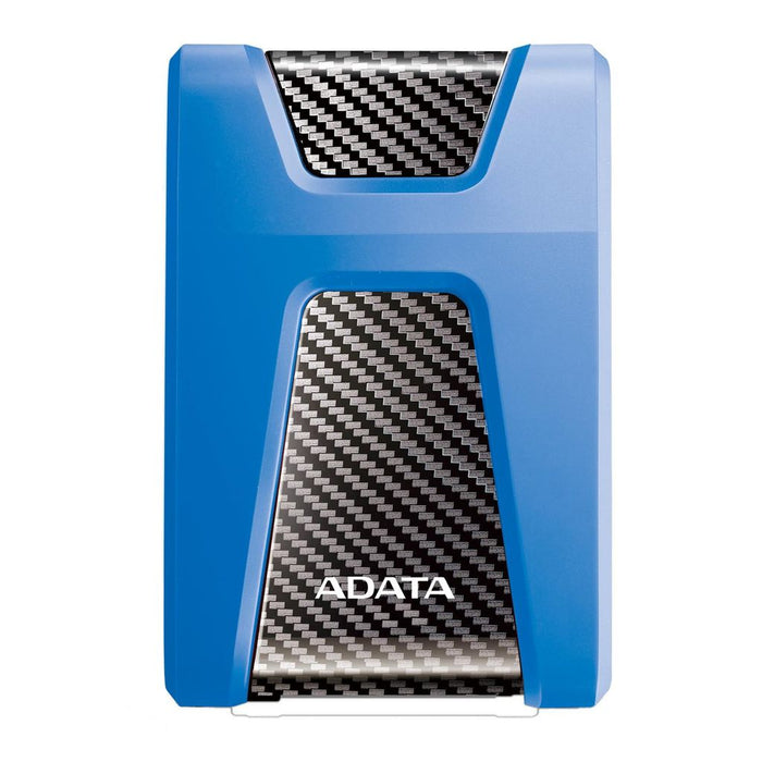 Adata external HDD 2TB 25 USB 31 DASHDRIVE DURABLE HD650. Modr� (Gumov� N�ratu Odoln�) (AHD650-2tu31-CBL)