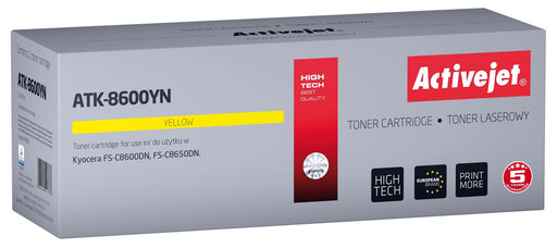Activejet Kyocera TK-8600Y compatible ink cartridge      One size