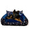 Gogift Lair wreath navy blue xxl 100 90 x 18 cm