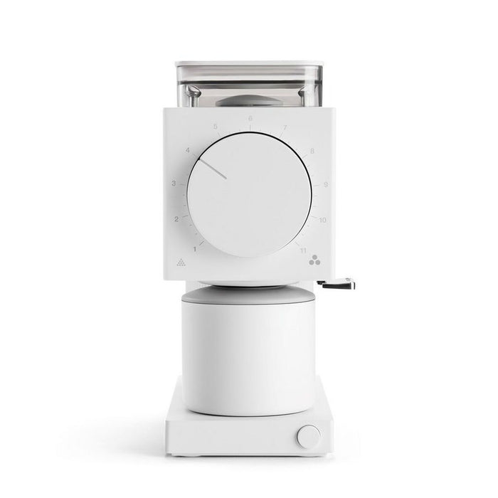 Fellow X electric coffee grinder. 150 W. 80 gram. Plastic