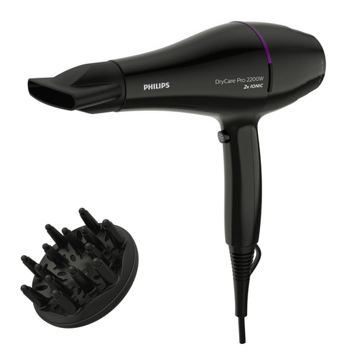 Philips Drycare 2200W hair dryer black one size    EU plug black one size