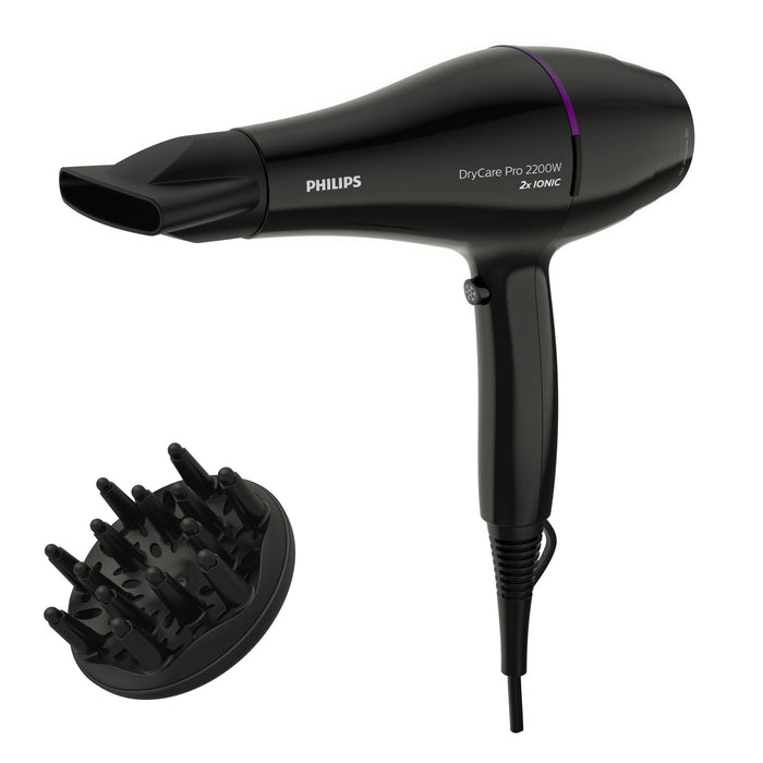 Philips Drycare 2200W hair dryer black one size    EU plug black one size
