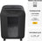 Fellowes PowerShred LX85 - pre-scale - cross section - 4 40 mm - p-4 (4400801)