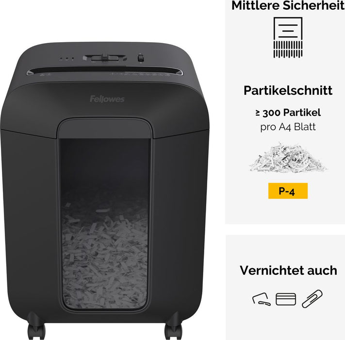 Fellowes PowerShred LX85 - pre-scale - cross section - 4 40 mm - p-4 (4400801)
