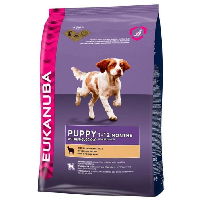 Eukanuba Puppy \\u0026 Junior Reich to Lamb \\u0026 Rice 12kg