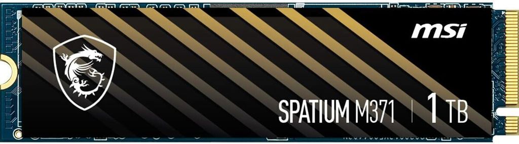 MSI Spatium M371 1TB NVME M2 Gen3x4 SSD