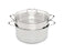 Kohersen-pot with DE Diamant coating. DE honeycomb-shaped non-stick structure. Fast heating DE 60 200 ° C. pot with cover for every stove and -frei - diameter 28 cm - 8.3 L