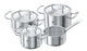 Zwilling Twin Classic saucepan set 4 units silver    silver one size