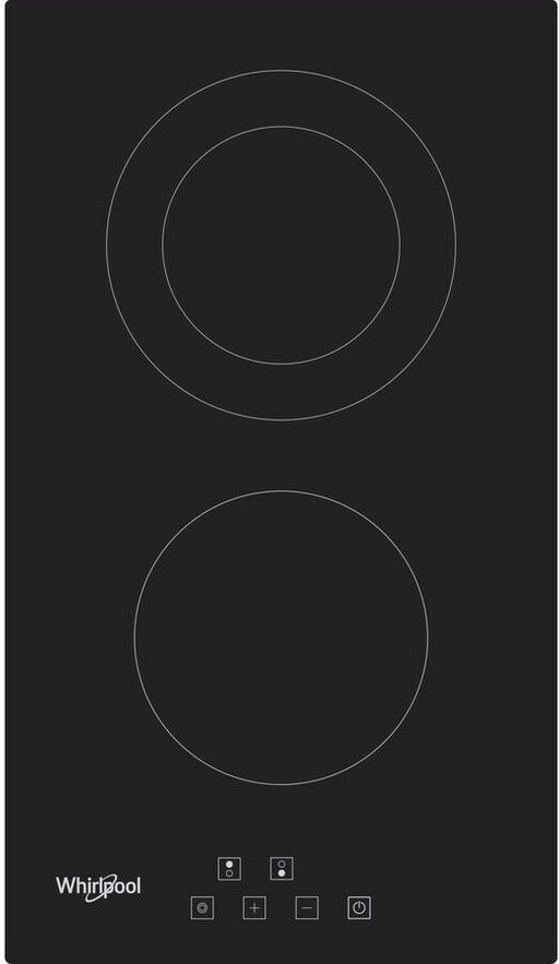 Whirlpool WRD 6030 B black integrated 30 cm ceramics 2 zone (N)