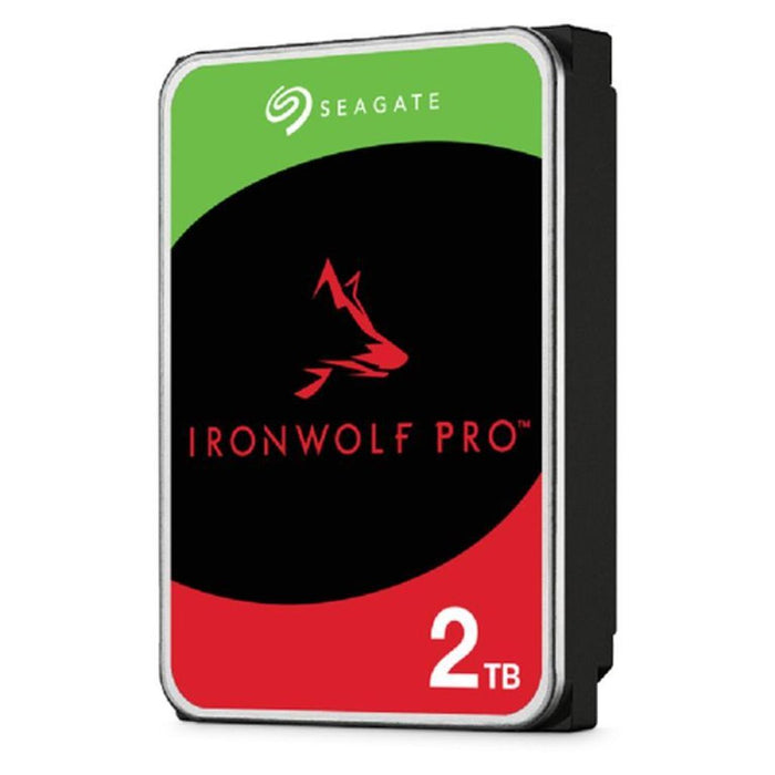 Seagate Ironwolf Pro Enterprise NAS HDD 2TB 7200RPM 6GBS 256MB Cache 8.9cm 35 24x7 for NAS \\u0026 RAID RACKMOUNT SYSTEMS BLK (ST2000NT001)