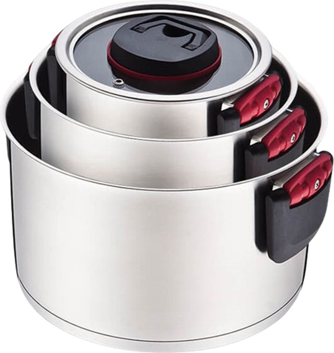 Maestro MR-3530-6 Set of pots and pans with folding handles 6 piece