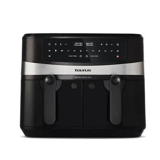 Taurus Digital Duo 2600W 45l X2 hot air fryer 9 liters    EU plug black 9 liters