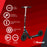 Razor A5 Air - adult - classic scooter - black - gender - asphalt - paving stone - gravel - 100 kg (13073005)