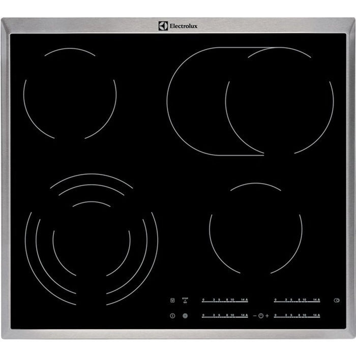 Electrolux EHF46547XK black installation ceramics 4 zone (N)