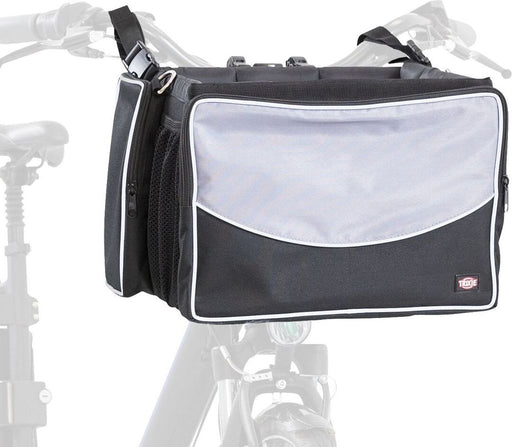 Trixie pet front box for bicycles 41x26x26 cm black and gray