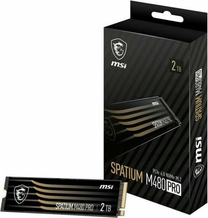 MSI Spatium M480 Pro PCIe 40 NVME 2TB internes Solid State Drive PCI Express 40 3D NAND (S78-440Q600-P83)